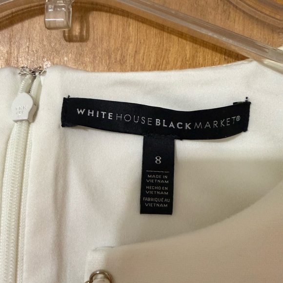 Elegant Top Size 8 White House Black Market Fully Lined , perfect condition - Picture 4 of 7